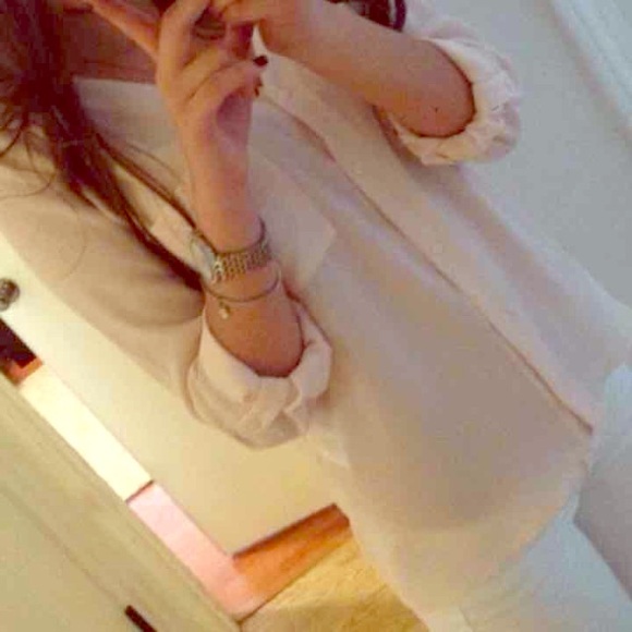 H&M button down blouse