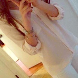 H&M button down blouse