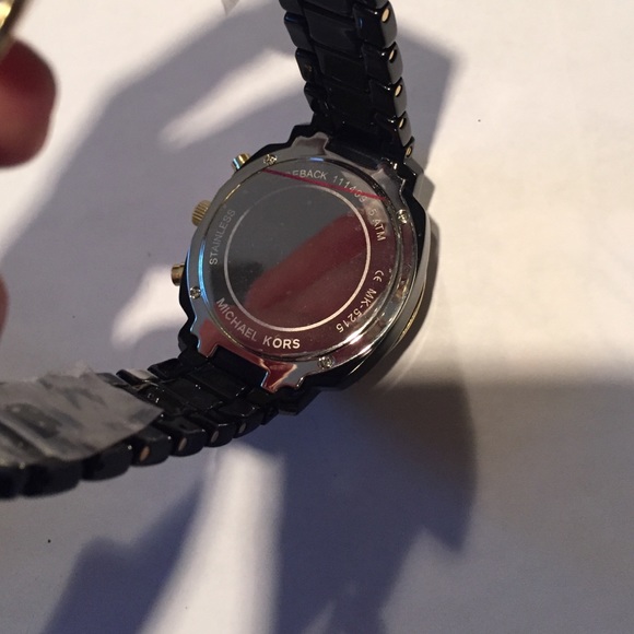 NWT Michael Kors Acrylic Chronograph watch m_58923a1b680278c00c0118e7.jpg main image 2