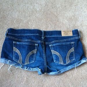Hollister jean shorts