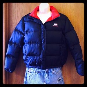 Ralph Lauren Polo Black Puffy Coat