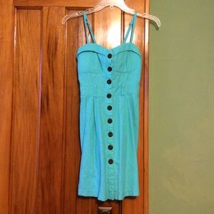 Turquoise dress