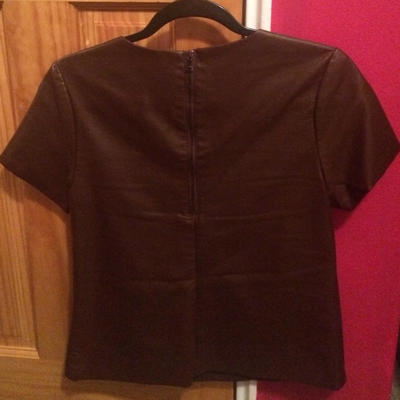 Express Leather top - Picture 2 of 2