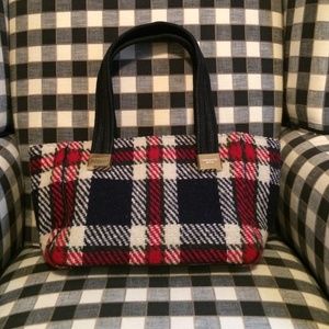 Kate Spade Plaid Flannel Handbag