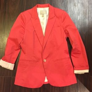 Coral banana republic blazer!