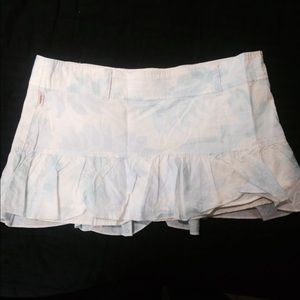 Multi colored hollister mini skirt