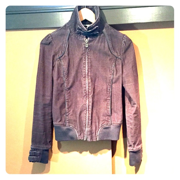 Corduroy green jacket