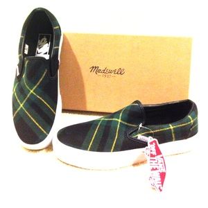 BRAND NEW Vans- Madewell slip-on Sneakers