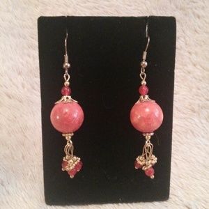 Earth Stone Pierced Earrings Earth Stone Pierced Earrings