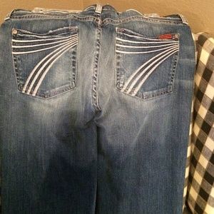 Seven for all Mankind wide-leg jeans / Size 30
