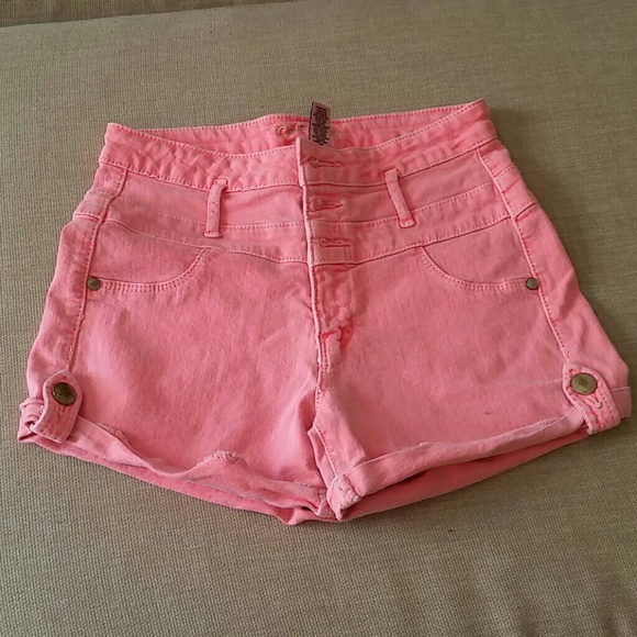 Pink High Waisted Jeans