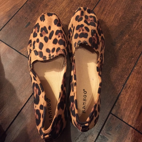 Leopard print loafers