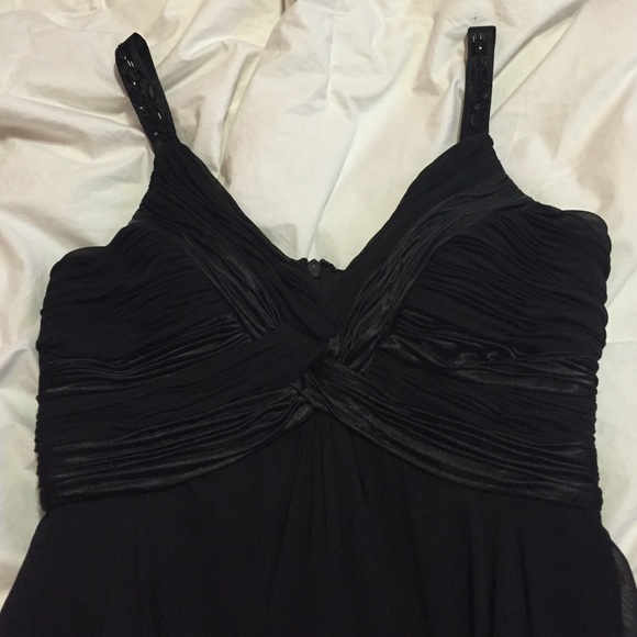 black chiffon dress - Picture 3 of 3