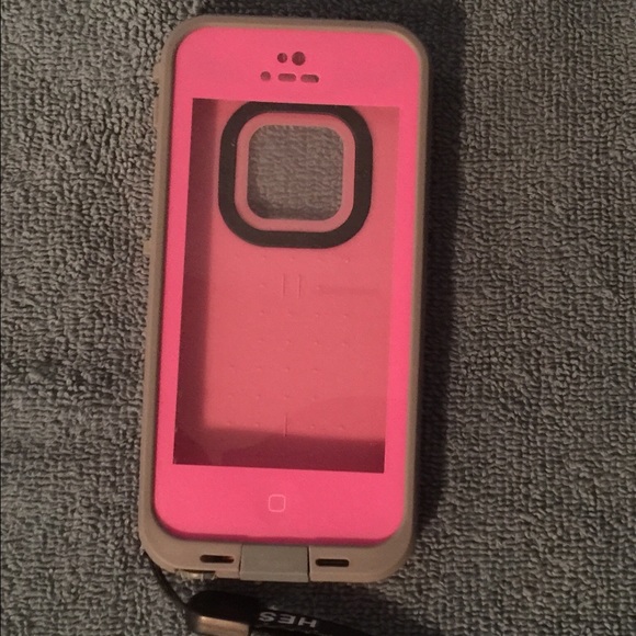 Pink and grey dust proof,water proof, impact proof