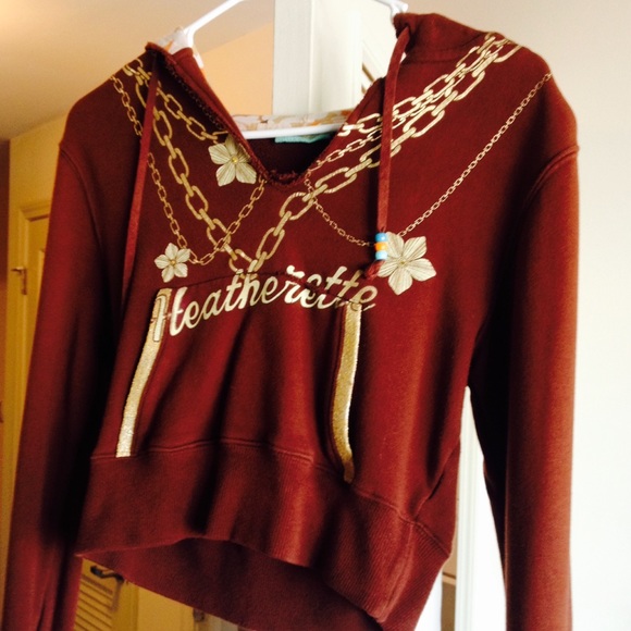 HOLD @cherriecurrie heatherette Cropped  Sweater