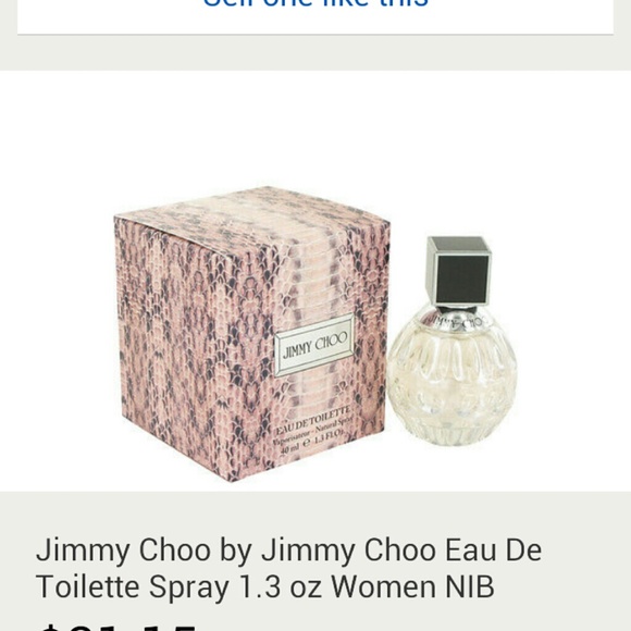 Jimny choo perfume 1.3 oz