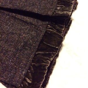 Nanette Lepore Tweed Pencil Flare Bottom Skirt