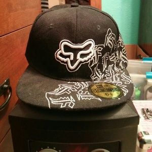 Black Fox racing hat *EVERYTHING MUST GO*