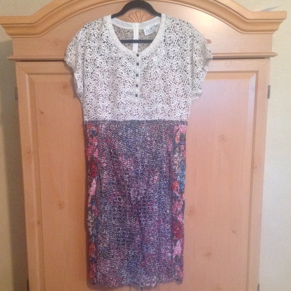 Anthropologie Byron Lars Lace Study Dress