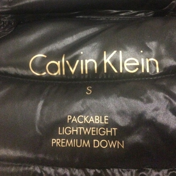 Brand new small black Calvin Klein down coat - Picture 2 of 4