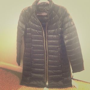 Brand new small black Calvin Klein down coat