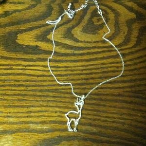 Deer necklace