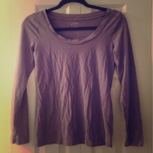 Ann Taylor Comfy Fit Lavender Top