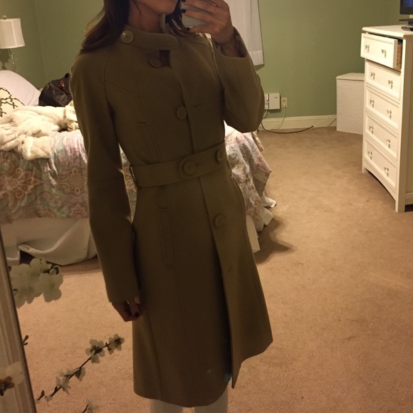 Armani exchange camel coat XS