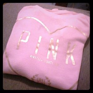 Baby pink Victoria Secret Sweatshirt