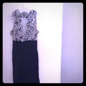 Bodycon zebra dress