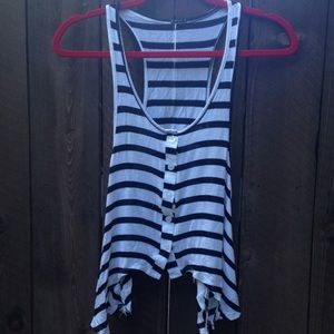 Stripped cropped Tank top