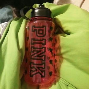 Victoria Secret water bottle, white bra 34b. Candi