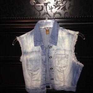 Denim vest
