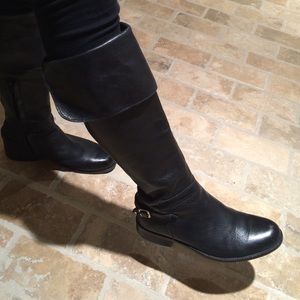 Steve Madden black boots size 7 1/2