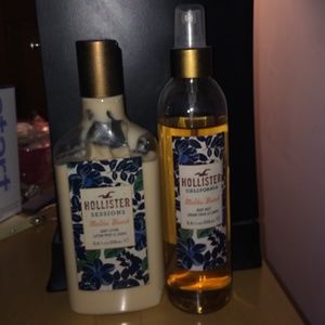 Hollister perfume and lotion