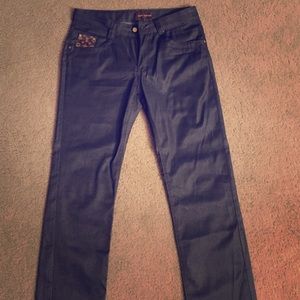 Louis Vuitton mens deep blue/grey