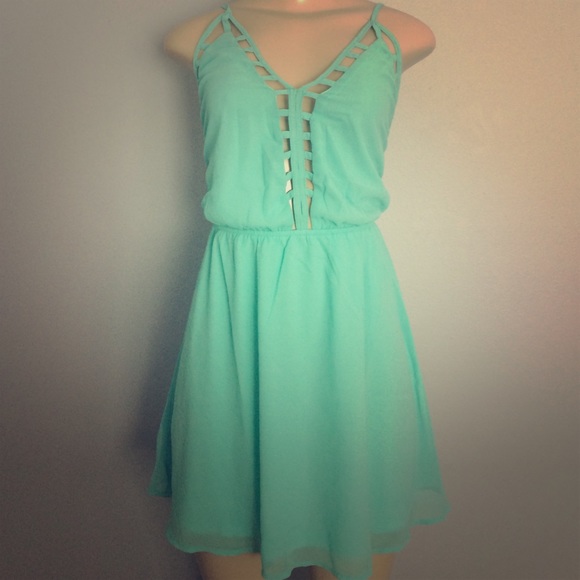 Mint dress
