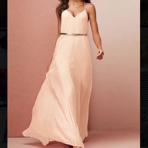 Victoria Secret Knife-Pleat Maxi