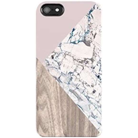 Marble Wooden Geometric Case for Apple iPhone 6