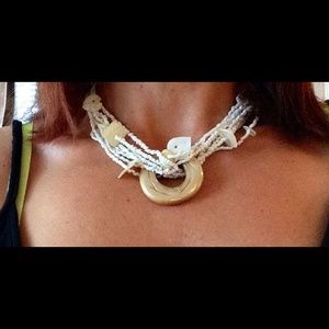 Off white necklace