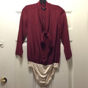 Cute Tibi silk onesie blouse!