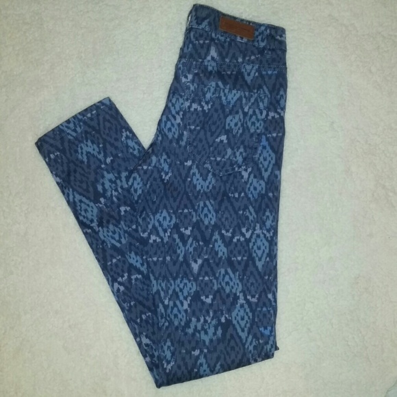 H&M Denim - H&M Printed Denim Pants