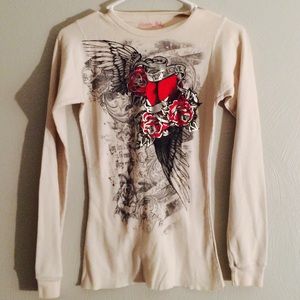 Celebrity Pink "True Love" Long Sleeve Shirt - L