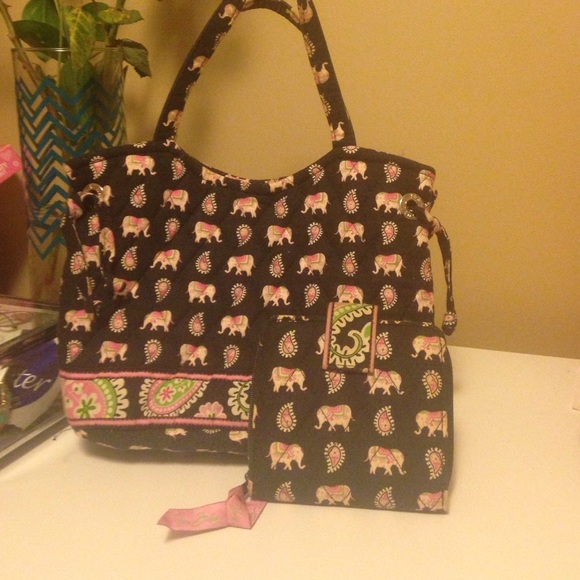 Vera Bradley purse and wallet