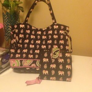 Vera Bradley purse and wallet