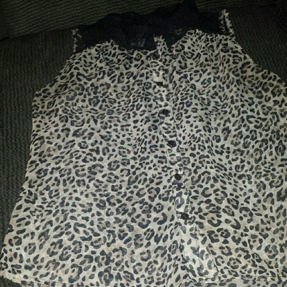 Cheetah high low top