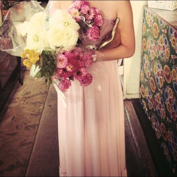 Dresses & Skirts - Dusty Rose Pink Maxi Dress