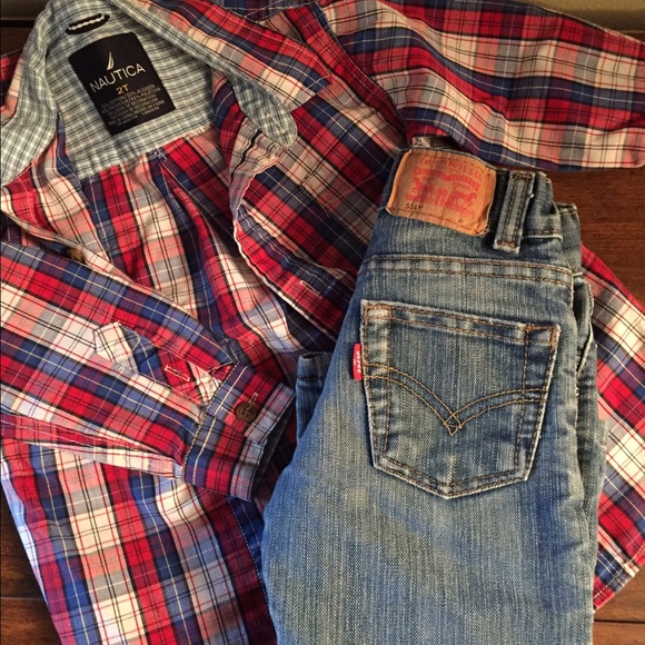 Bundle Nautical and Levi's 2t
