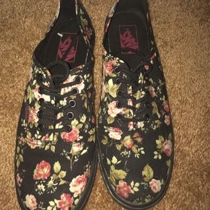 Floral Vans