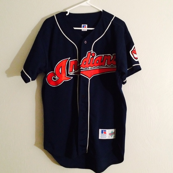 Russell Athletic Cleveland Indians Baseball Jersey